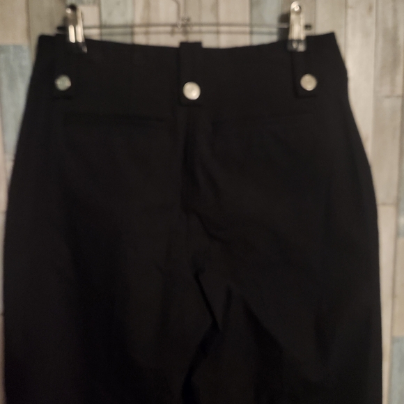 Derek Lam 10 Crosby Crop Pants  Size 6 Black - Picture 7 of 10